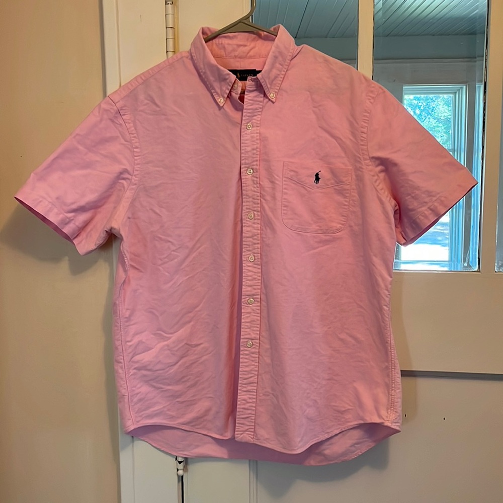 Men’s Pink Ralph Lauren Shirt